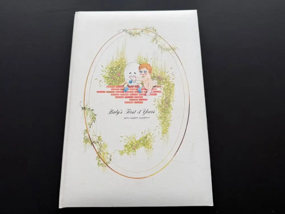 Vintage Baby's First 3 Years with Humpty Dumpty Memory Book